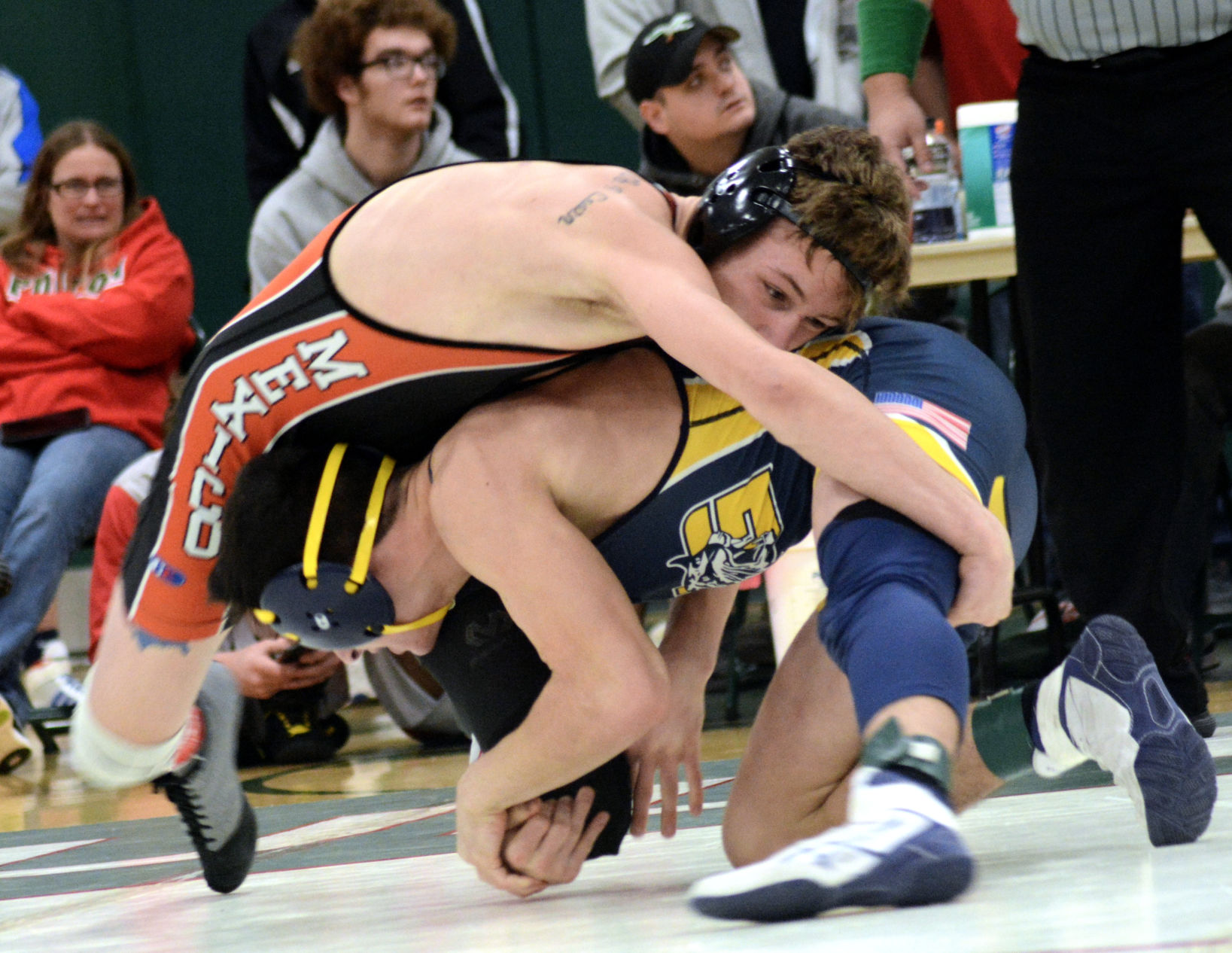 Wrestlers compete in Haines Tournament Finals